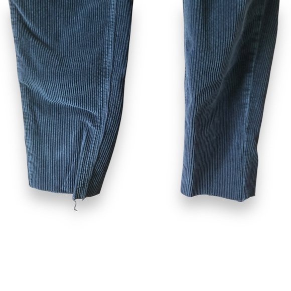 Urban Outfitters BDG Mom High Rise Blue Corduroy Pants Cropped Size 27 - Picture 3 of 6